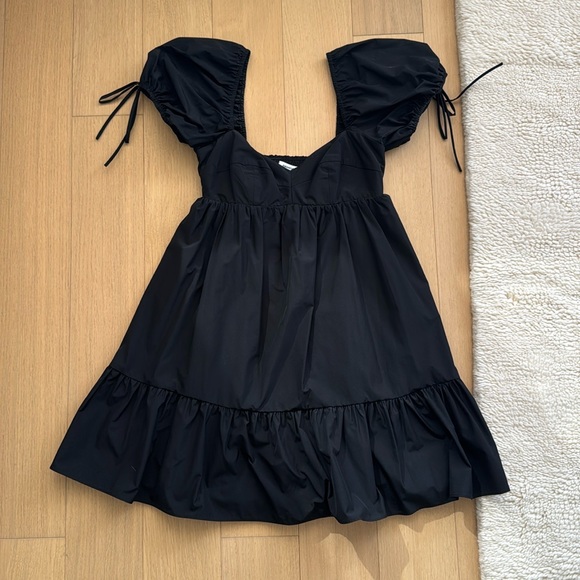 Amanda Uprichard - Sicily Dress - Black - Small - Picture 3 of 5